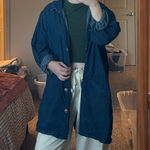 Oversized denim button down Blue Size undefined Photo 0