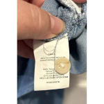 Thread & Supply Cap Sleeve Tencel Chambray Denim Tie Waist Dress Blue Small‎ S Photo 9