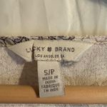 Lucky Brand  Top Womens Size S Tan Brown Babydoll Cottagecore Long Sleeves V-Neck Photo 2