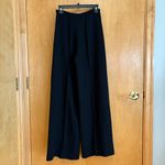 Mango front seam Elegant Black Women's Pants us 4 Photo 2