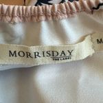 Morrisday The Label Floral Halter Dress Ruffle Low Back Size Medium Women's Pink Photo 12