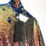 RtA Ansel Sequin Long Sleeve Mini Dress in Ecstasy Size 2 NEW Pink Photo 7