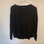 Calvin Klein Jeans  Crewneck Sweater Black Ribbed Photo 1