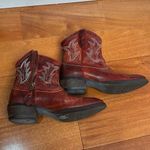 Ariat  Billie Unbridled Red Leather Western Cowgirl Boots size 6.5 Photo 4