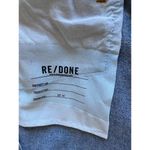 RE/DONE $295 NWT x LEVI'S HIGH RISE INDIGO SHORTS SZ 25 Photo 10