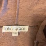 Stylish‎ Geometric Long Sleeve Hoodie Brown Size L Photo 4