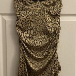 For Love & Lemons WOMENS Small Cheetah Mini Slip Dress Siren Lace Cocktail Photo 0