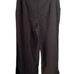 ASOS DESIGN tapered dress pants w/ turn up hem in black Sz 14 Tall career* flaw Photo 2