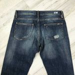 ETIENNE MARCEL Skinny Jeans Women 24 Blue Bleach Dip‎ Cuff Distressed Photo 8
