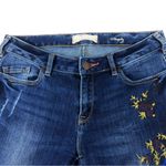 Sundance Magnolia Embroidered Blue Denim Jeans Size 27 Photo 7