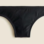 J.Crew NWT  Hipster Full-coverage Bikini Bottom Swim Black Photo 0