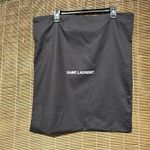 Saint Laurent Large  Black Dust Bag Cotton in EUC Draw String Photo 0