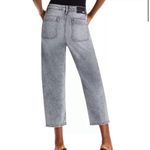 MOTHER SUPERIOR The Private Zip Pocket High Rise Cropped Wide Leg Jeans Size 28 Photo 2