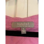 Habitat purple textured crewneck blouse xl Photo 2