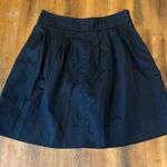 Rafaella  Skirt 12 Classic Black A-Line Full Side Zip knee length Photo 0