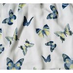 Disney NEW  Alice Through The Looking Glass White Dress Blue Butterfly Lace Sz S Photo 5