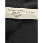 Drew NWT Size Small Women's Black Linen Blend High Rise Wide Leg Cargo Pants Photo 4