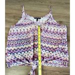 Victoria's Secret Victoria Secret Women’s Button & Tie Tank Top, Boho Retro 90’s Retro Y2K, Sz M Photo 7