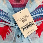 Laredo Tasha Polizzi Oversized ‘’ Hooded Tie-Front Sweater SZ Small Photo 3