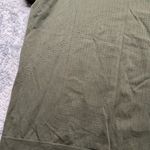 Athleta  Olive green stretch athletic shirt medium Photo 4