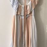 Altar'd State  Ruffled Striped Dress S Boho Costal Cowgirl Coquette Girl Festival Photo 3