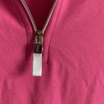 Ralph Lauren  Pink Performance Jersey Quarter-Zip Pullover Photo 4