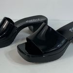 Mad love Women's Marni Jelly Slide Mule Heels Black - Size 6 Y2K Photo 1