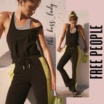 Free People  onesie one-piece jumpsuit activewear romper flare Photo 5