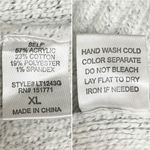 Baltic Born NWT Knit Turtleneck Sweater Light Heather Gray Split Hem Size XL NEW Photo 9