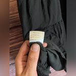 Merokeety  Black Sleeveless Dress with Ruffles. Size Large. Photo 5