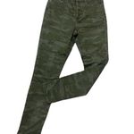 Sanctuary New Social Standard by Camo Green High Rise Skinny Jeans Size 6 Photo 0