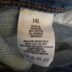 Aeropostale Womens Jeans Mid Rise Bootcut Blue Denim Size 14 Long Photo 5