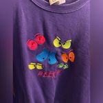 Peanut Butter & Jelly Women’s Vintage Spooky Eek Sweatshirt Size M Photo 1