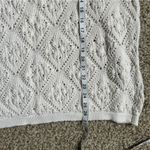 United States Sweaters 🦋  White Knit Pullover Crewneck Sweater Vintage Large Photo 4