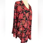 Victoria's Secret VINTAGE Red and Black sleep shirt Night dress Size medium Photo 2