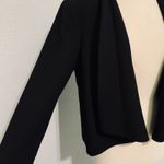 Kasper Separates Womens Black Shawl Collar Cropped Blazer Jacket Size 8 Photo 7