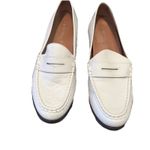 Vionic  Women 7 Wise Waverly White‎ Leather Tumbled Penny Loafers Flats Shoes Photo 1
