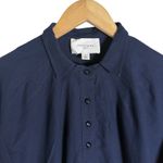 Pomander Place Tuckernuck French Navy Polly 3/4 Sleeve Collared Mini Dress Large Blue Photo 6