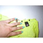 Victoria's Secret New Womens  Dress Lace Strapless Lime Green Yellow Soft S M Sexy Photo 7