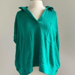 Banana Republic green oversized top Photo 0