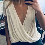 Free People White Wrap Top Photo 0