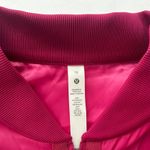 Lululemon Reversible Drape-Sleeve Long Jacket Sonic Pink Wild Berry Size 10 NEW Photo 6