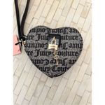 Juicy Couture Allover Print Logo Heart Wristlet Wallet Photo 1