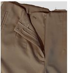 Nine West  Womens Dress Pants Size 14 Beige Hook and Eye Pockets Straight Leg Photo 2