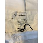 Michael Stars  Linen Shorts White Belted High Waist Casual Summer Size M-NWT‎ Photo 3