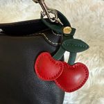 Cherry Heart Bag Charm Bag Jewelry Red Photo 3