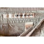 DKNY JEANS Womens Beige Cargo Capri Shorts Size 6 Tan Photo 2