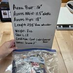 Angie  Floral Off-Shoulder Boho Bell Sleeve Romper Blue Multicolor Size Medium Photo 9