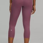 Lululemon Swift Speed High-Rise Crop 21" Vintage Plum size 8 NWT Photo 1