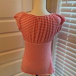 Gap || Pink/white striped top Photo 2